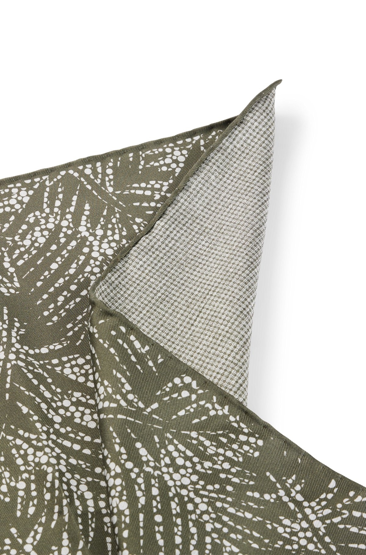 POCKET SQUARE IN PURE SILK WITH DIGITAL PRINT - 4