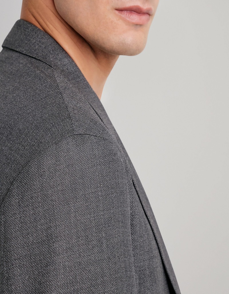 Canali GRAY PURE WOOL SUIT outlook