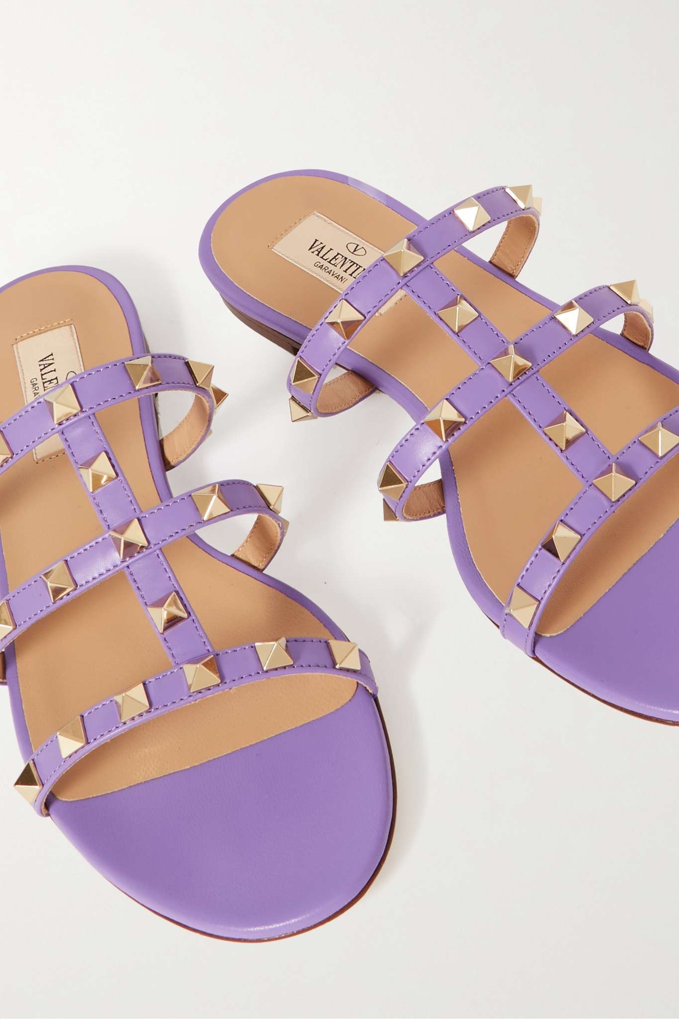 Valentino Garavani Rockstud leather sandals - 4