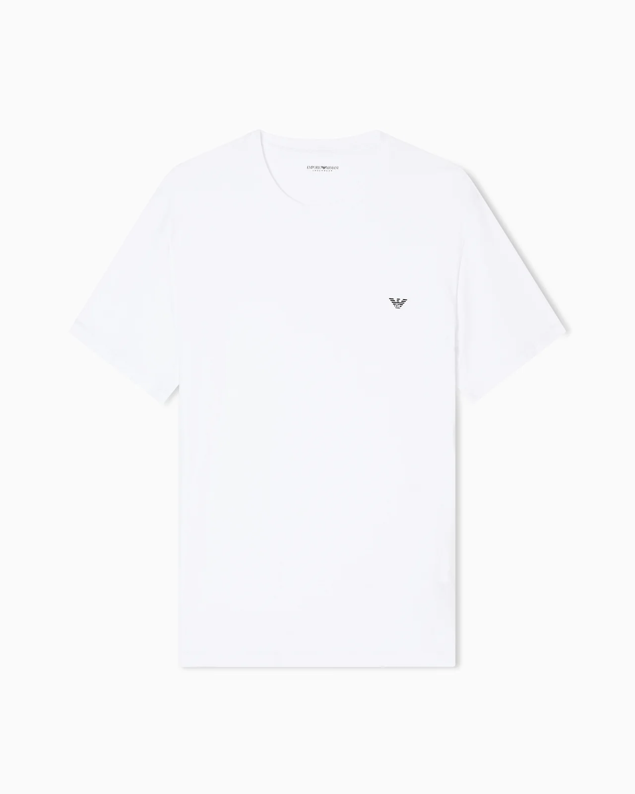 LOUNGEWEAR FITTED STRETCH JERSEY T-SHIRT - 1