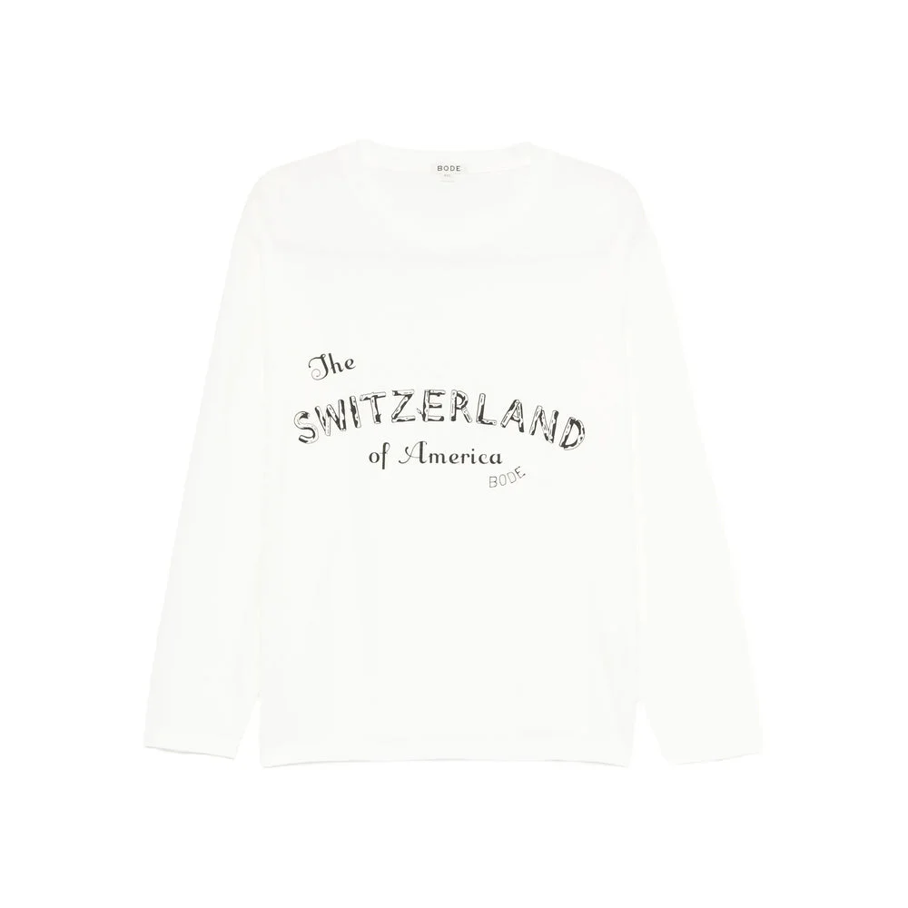 Bode White T-Shirts & Vests - T-Shirts Men - 1