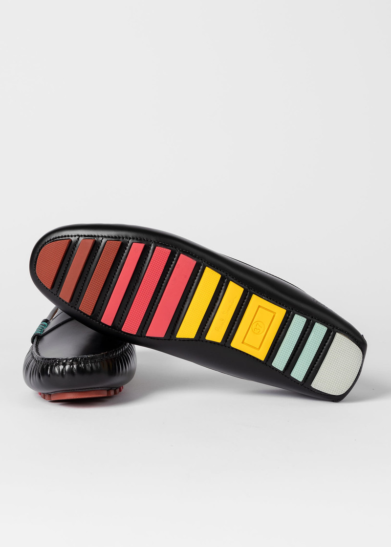 Paul Smith Leather 'Tulsa' Driving Loafers outlook