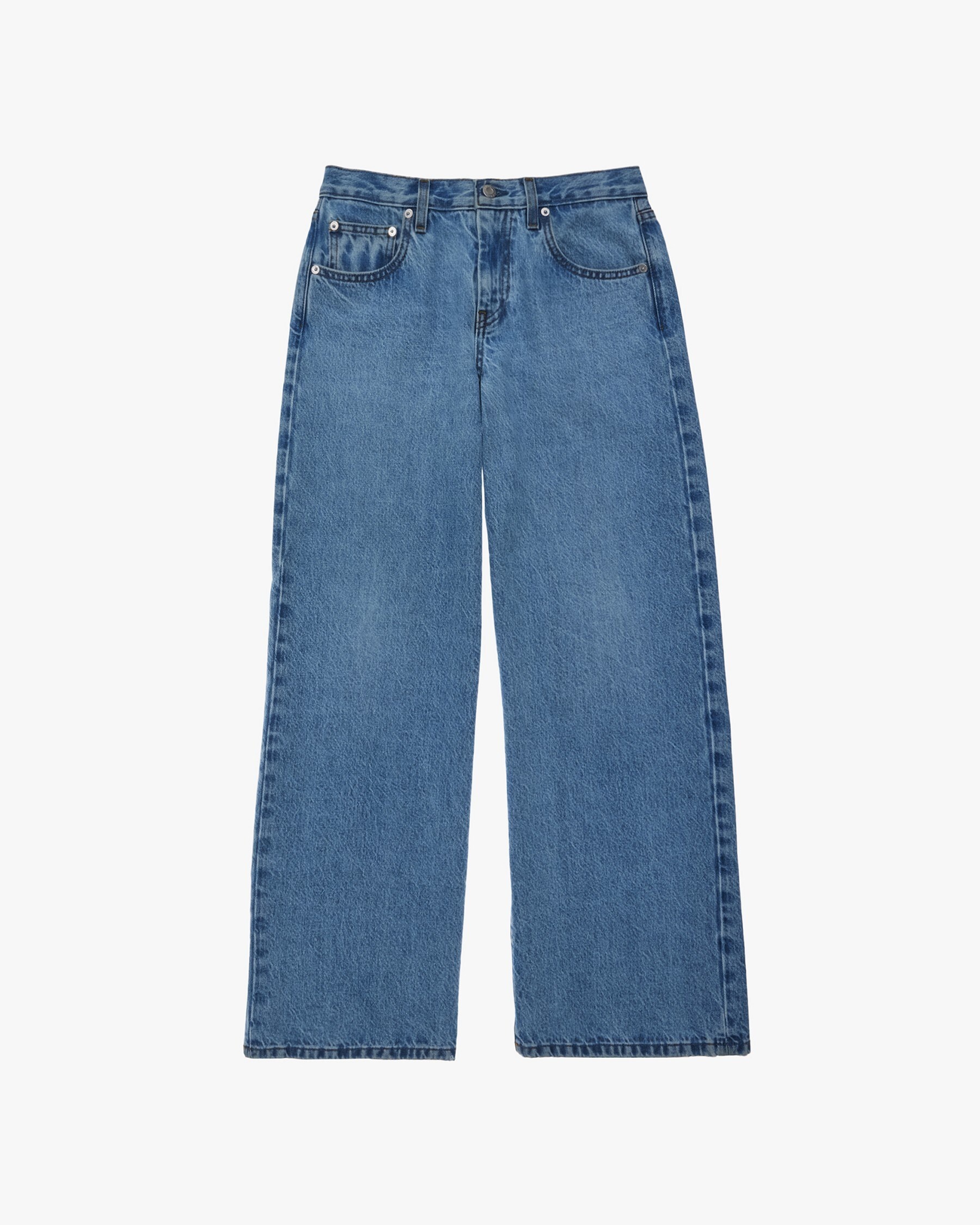 BAGGY STRAIGHT JEANS - 1