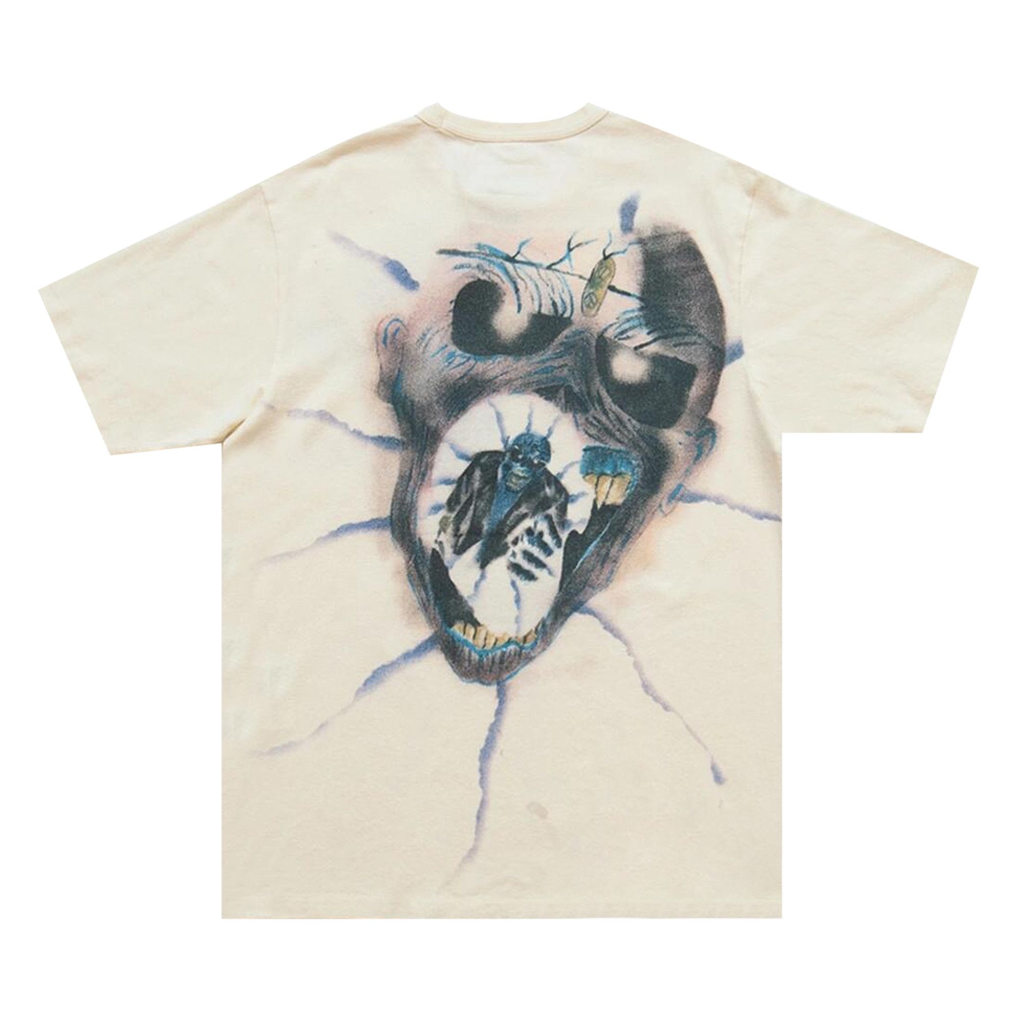 ERL Skull T-Shirt 'White' - 2