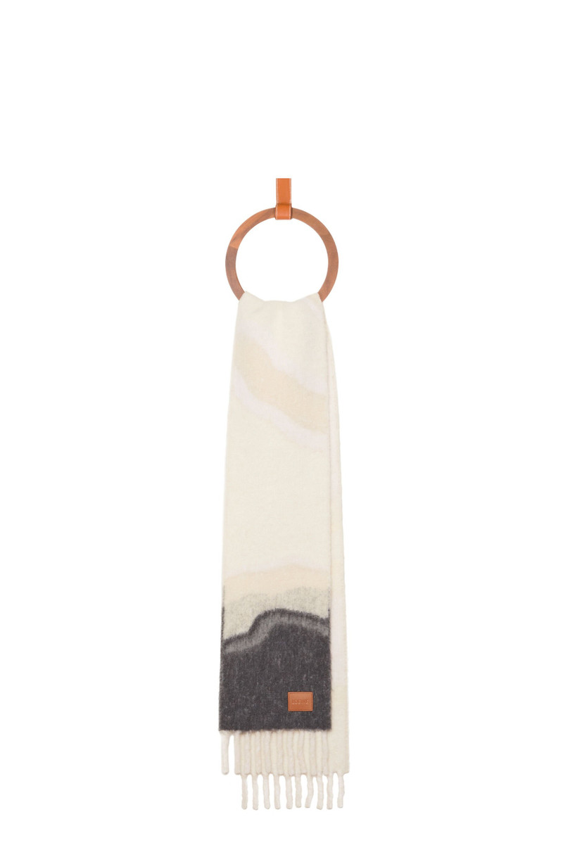 Loewe Scarf in alpaca and wool blend outlook
