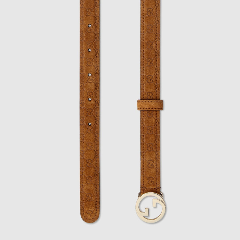 GUCCI Gucci Blondie thin belt outlook