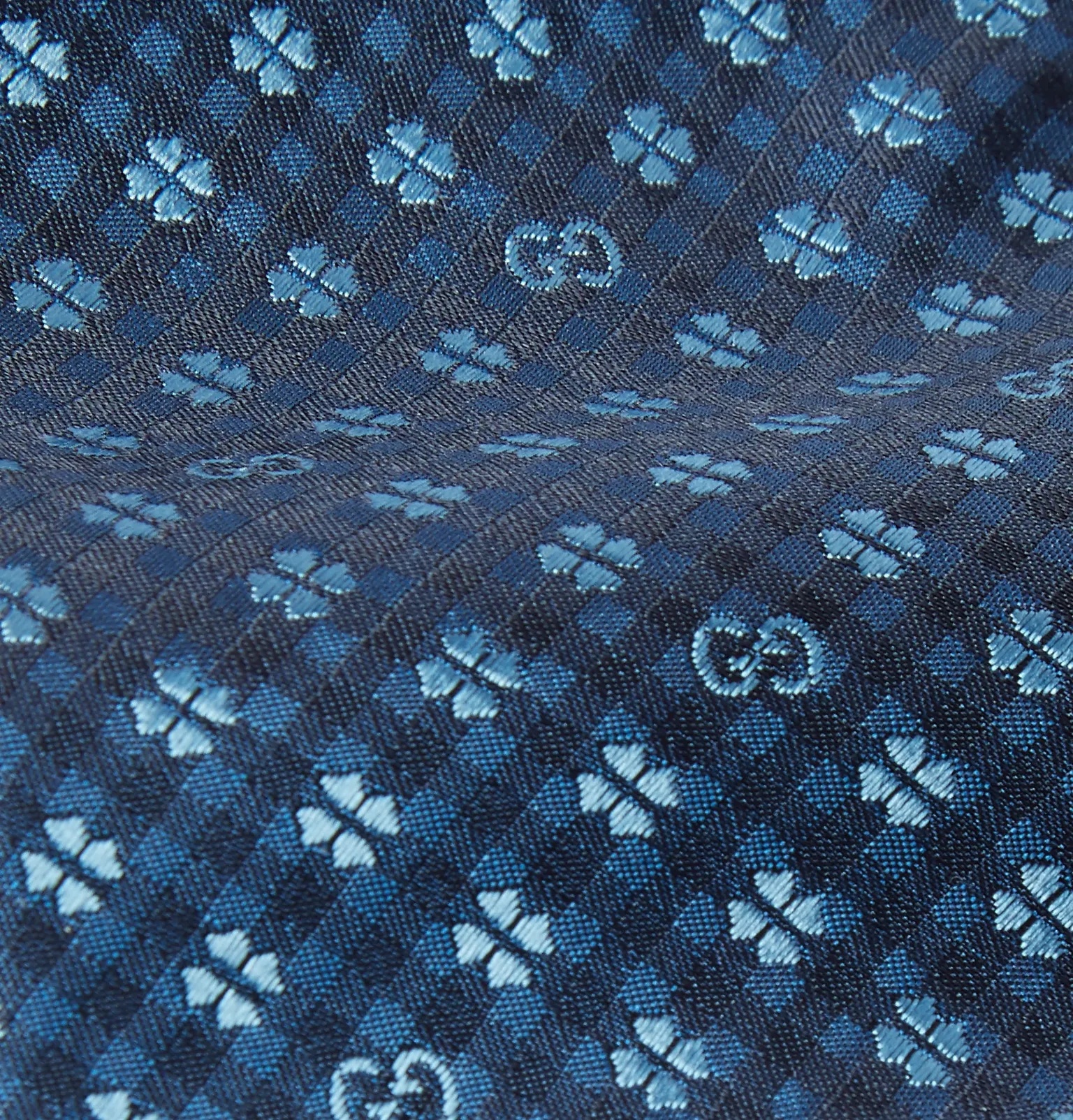 7.5cm Logo-Jacquard Silk Tie - 3