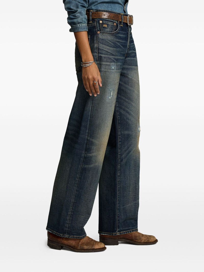 distressed-effect jeans 3