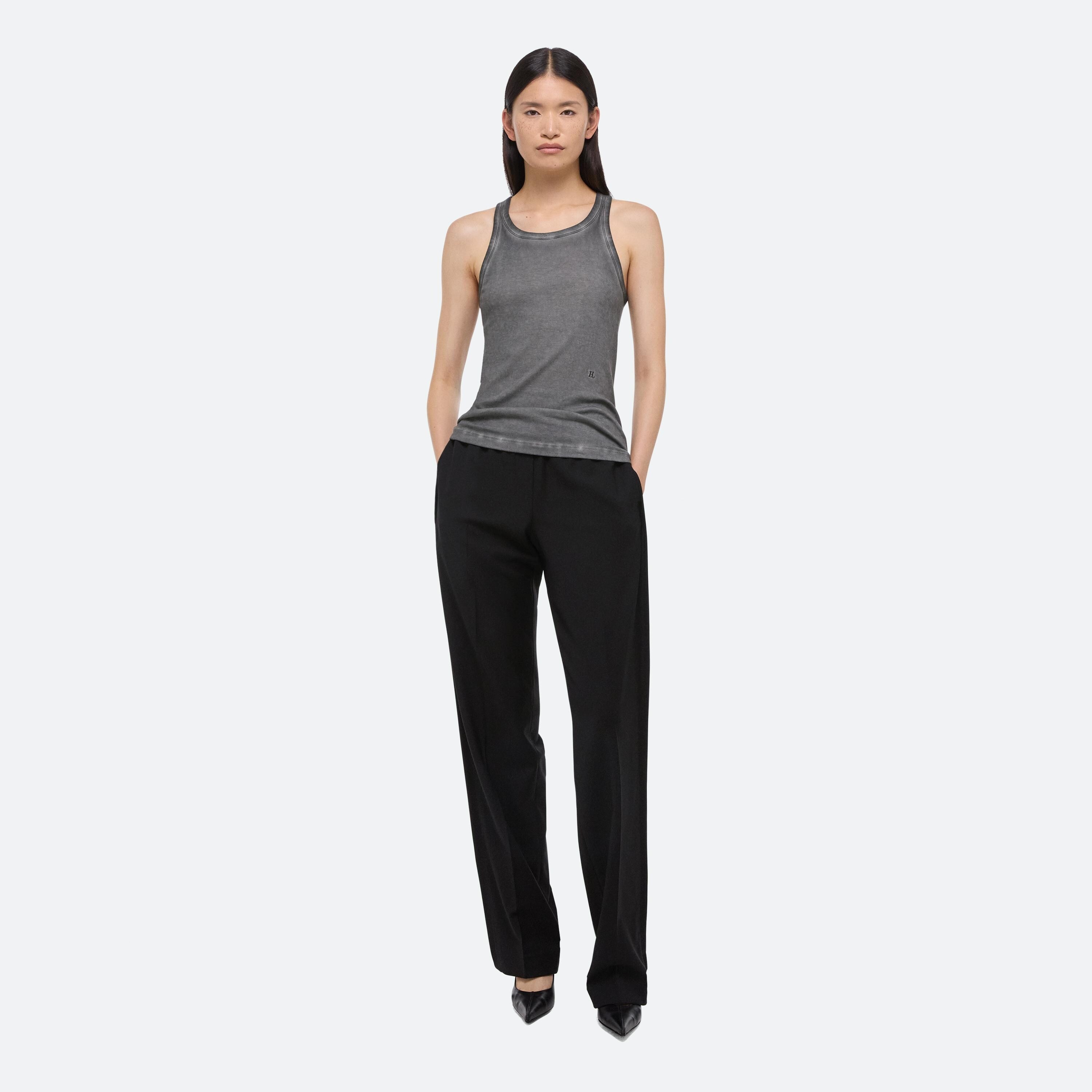 GARMENT-DYED RACER TANK - 2