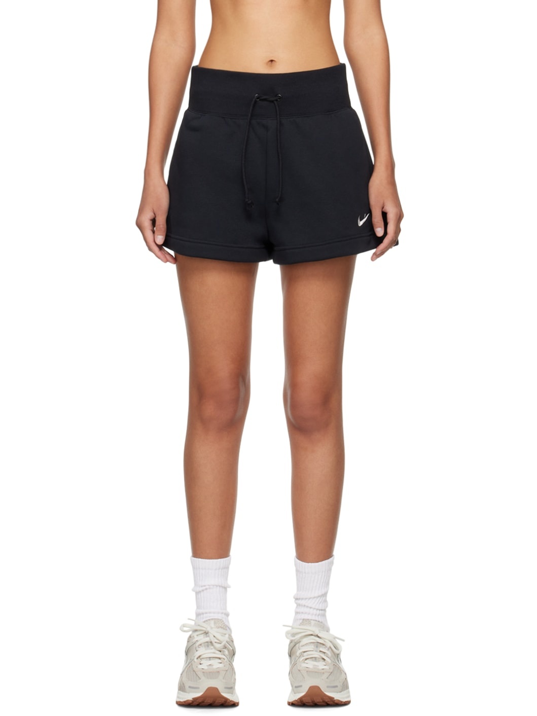 Black Sportswear Phoenix Shorts - 1