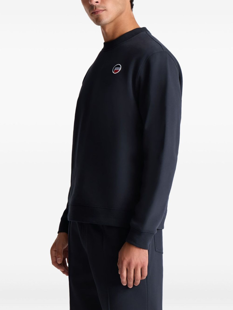 crew-neck logo sweatshirt 4