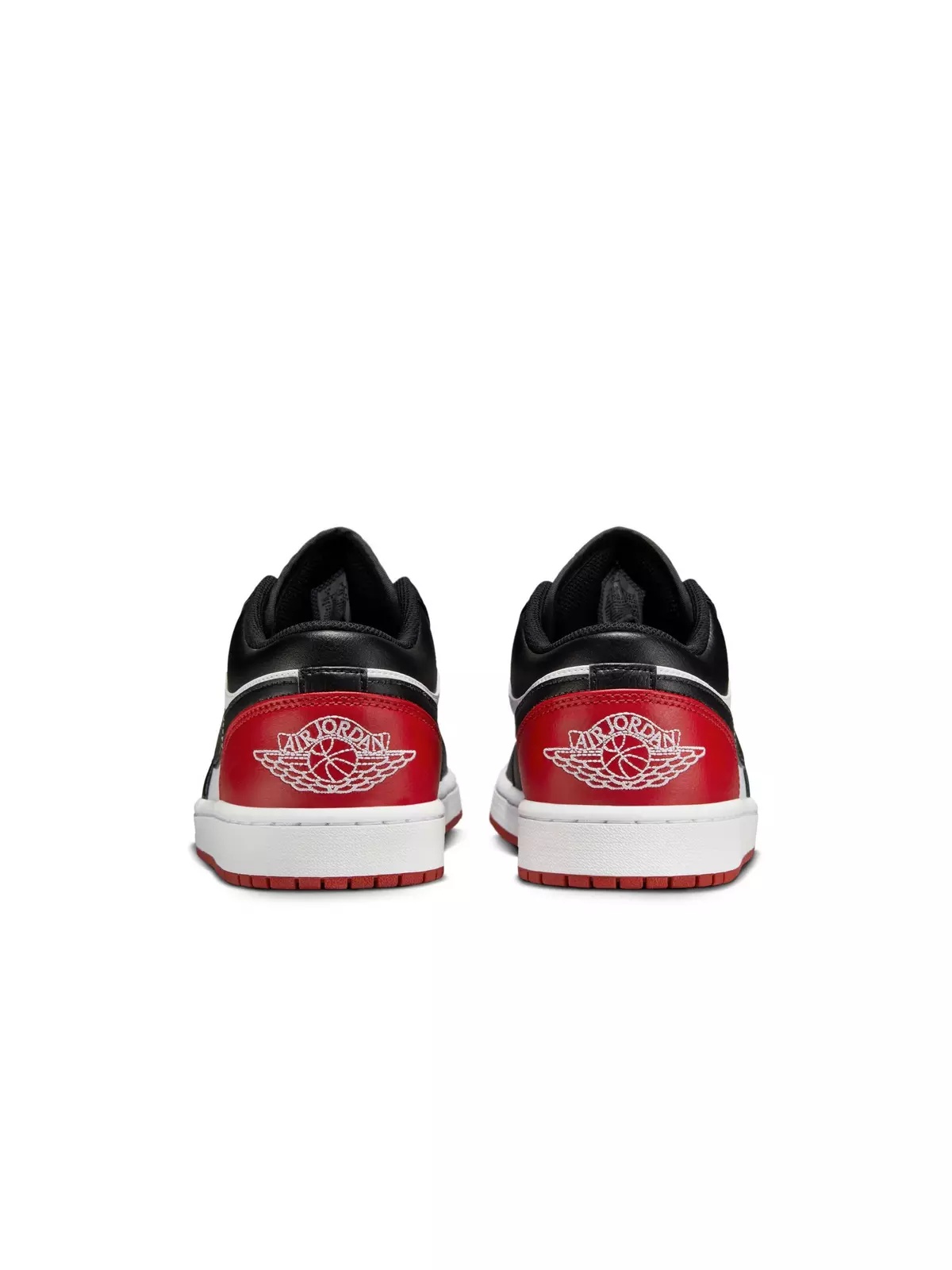 1 Low "White/Black/Varsity Red" Men's Shoe - 3