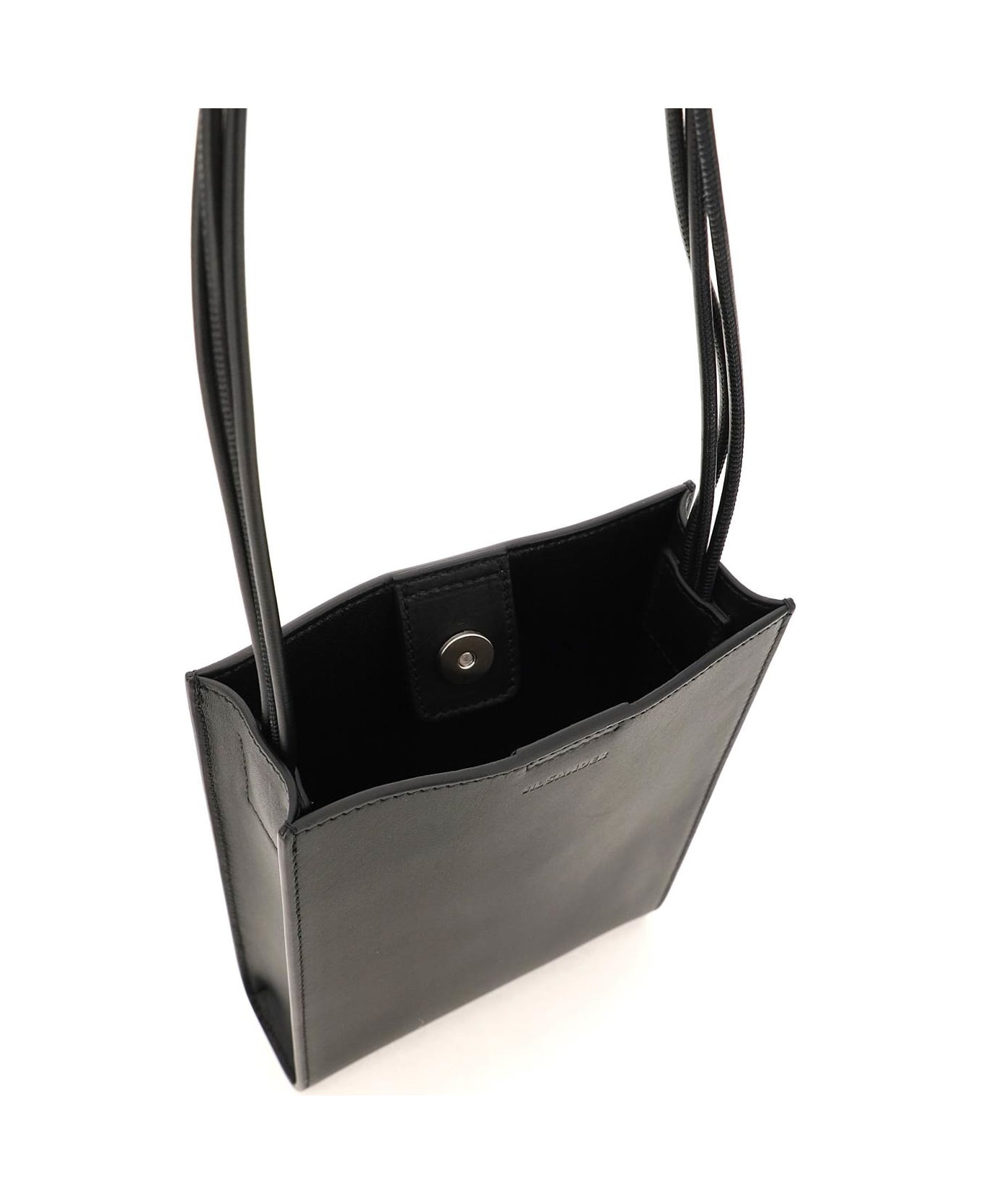 Tangle Crossbody Bag In Black Leather - 4