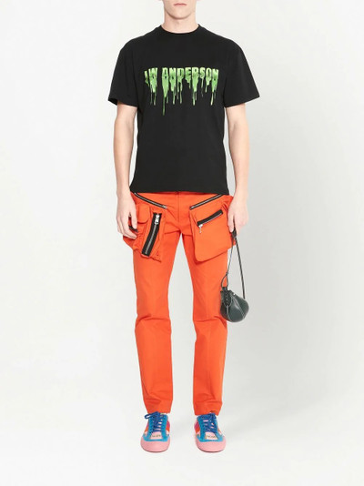 JW Anderson slime-logo T-shirt outlook