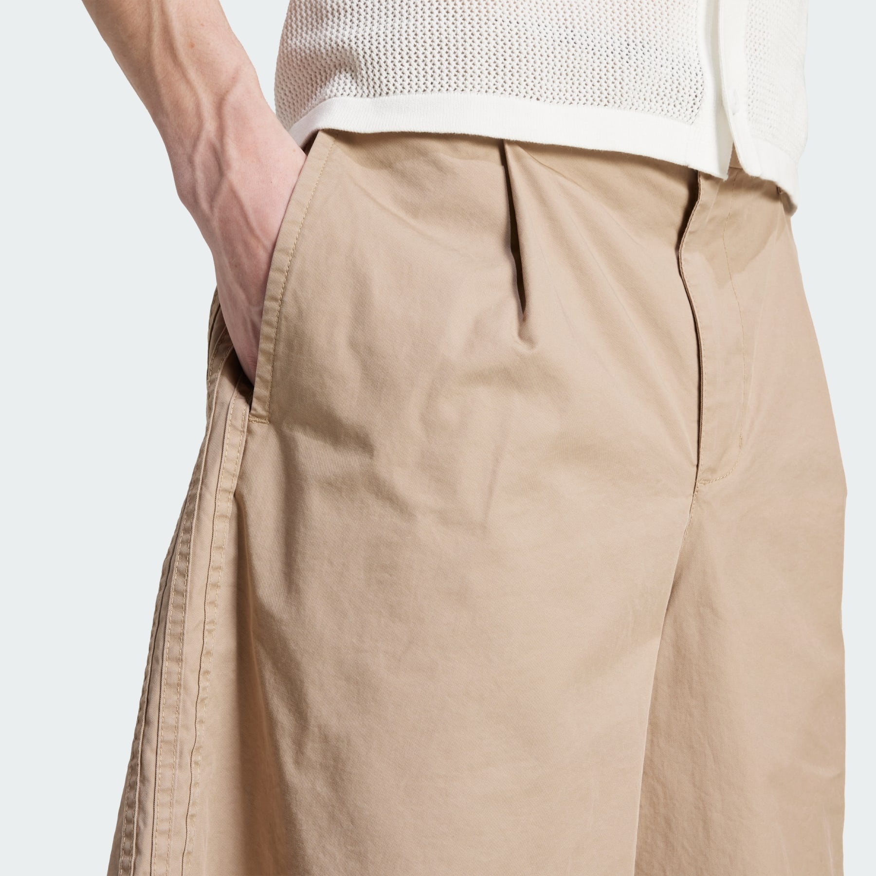 adidas Originals Wide Leg Bermuda Shorts - 5