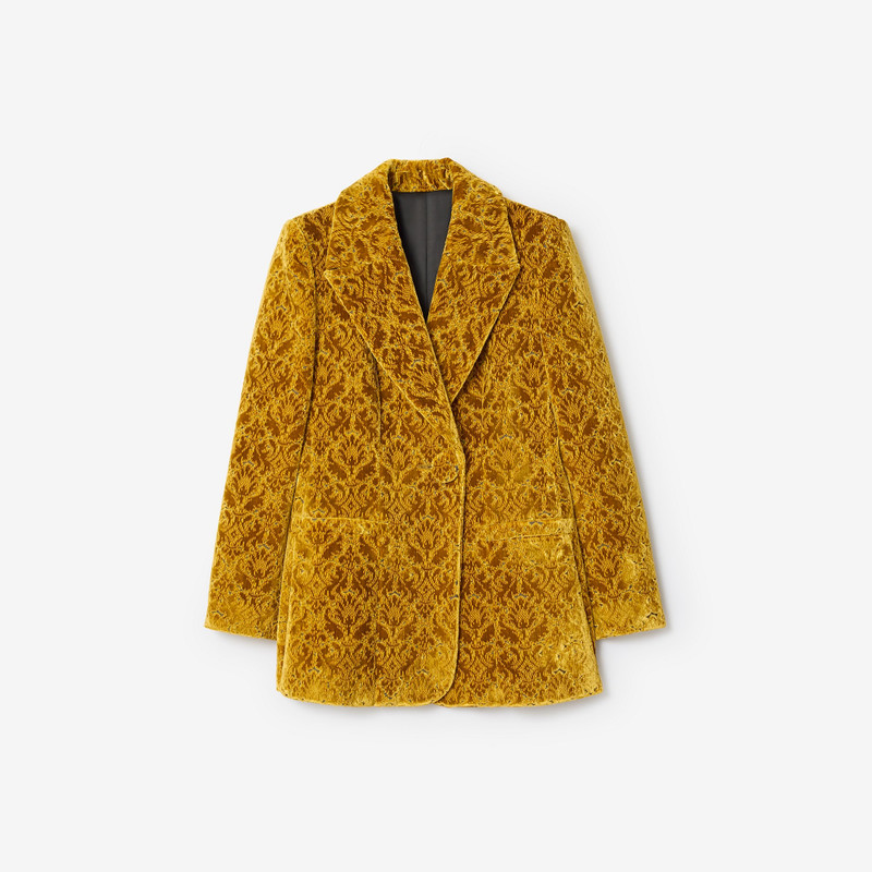 Baroque Velvet Blazer 1