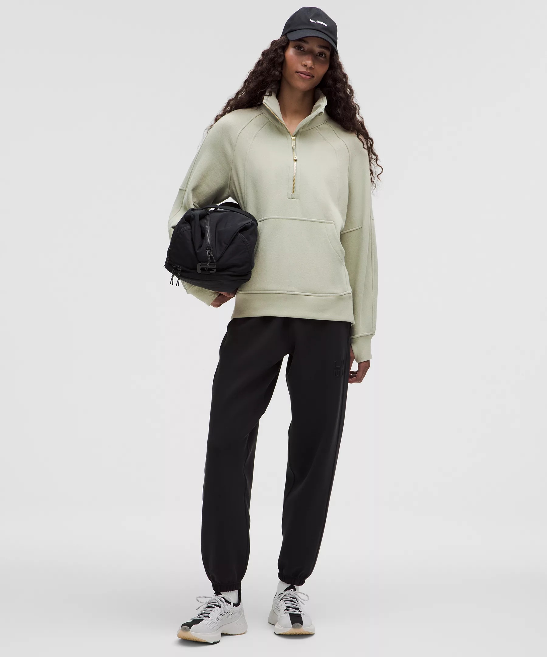 Scuba Oversized Funnel-Neck Half Zip *Long - 2