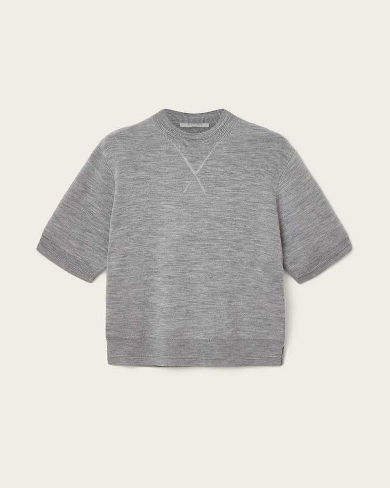 NIKA RELAXED WOOL T-SHIRT 1
