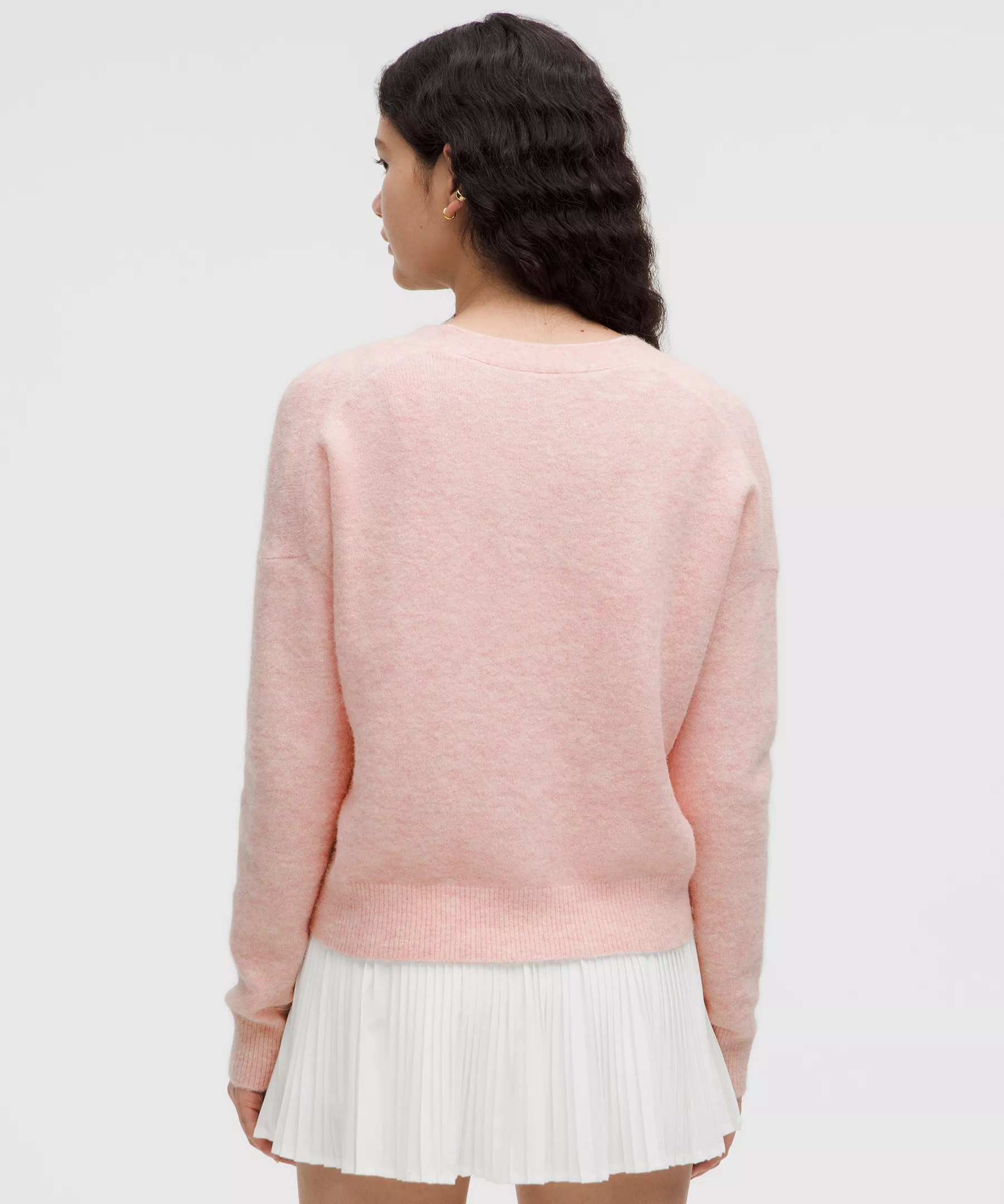 Women's Alpaca Wool-Blend Cardigan Sweater - 3