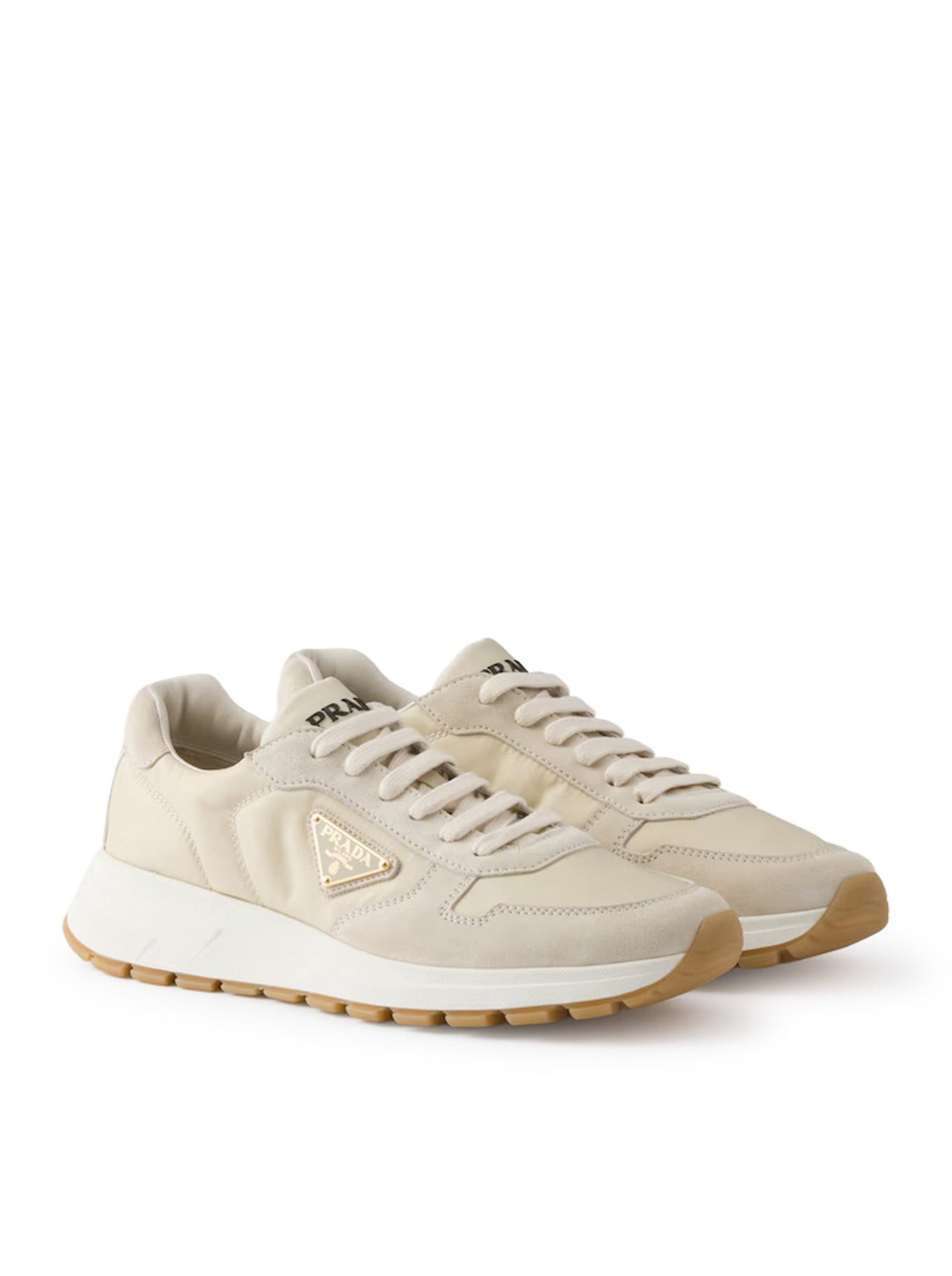 PRAX 01 SNEAKERS IN RE-NYLON AND SUEDE - 2