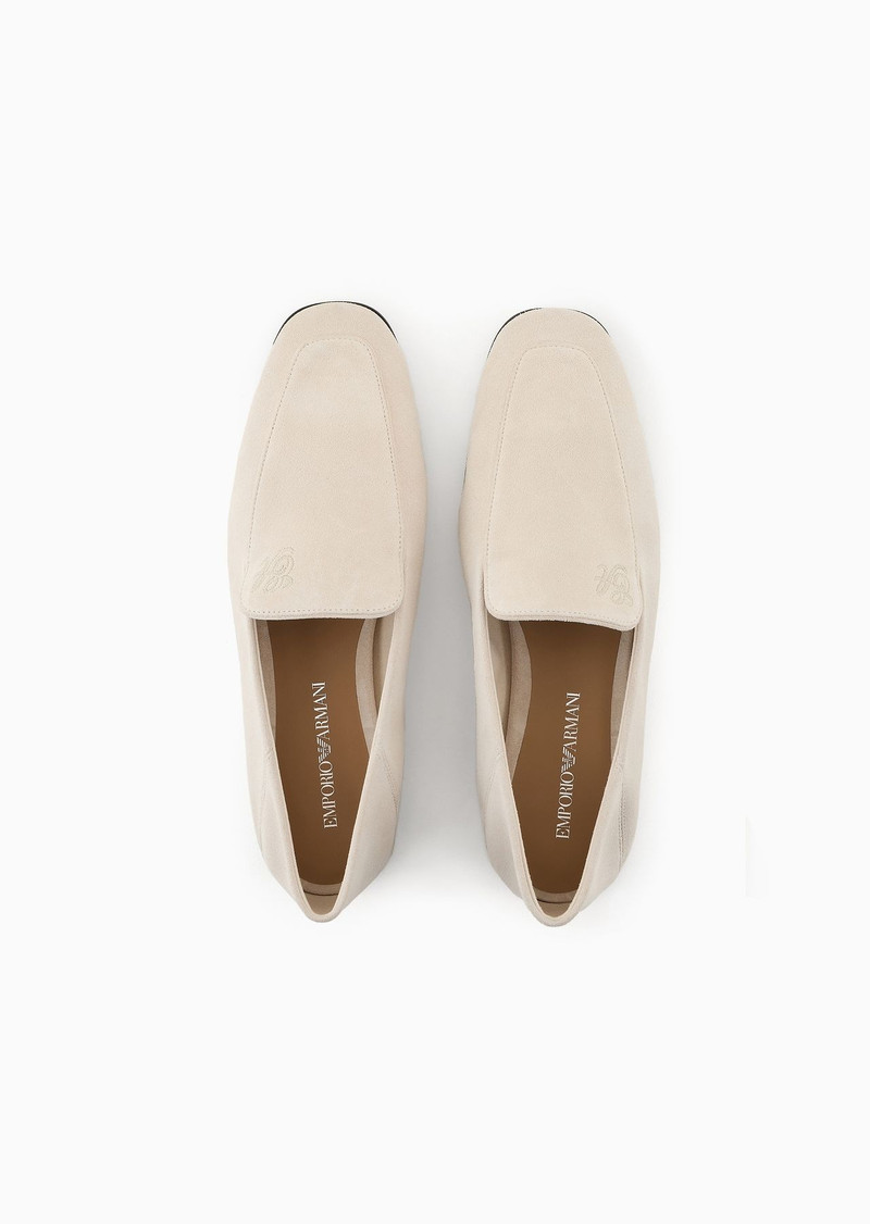 Icon velour-leather loafers 3