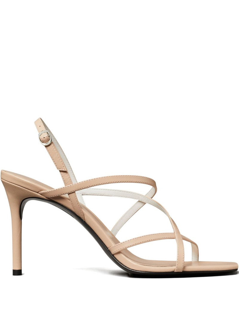 90mm strappy high-heel sandals 1