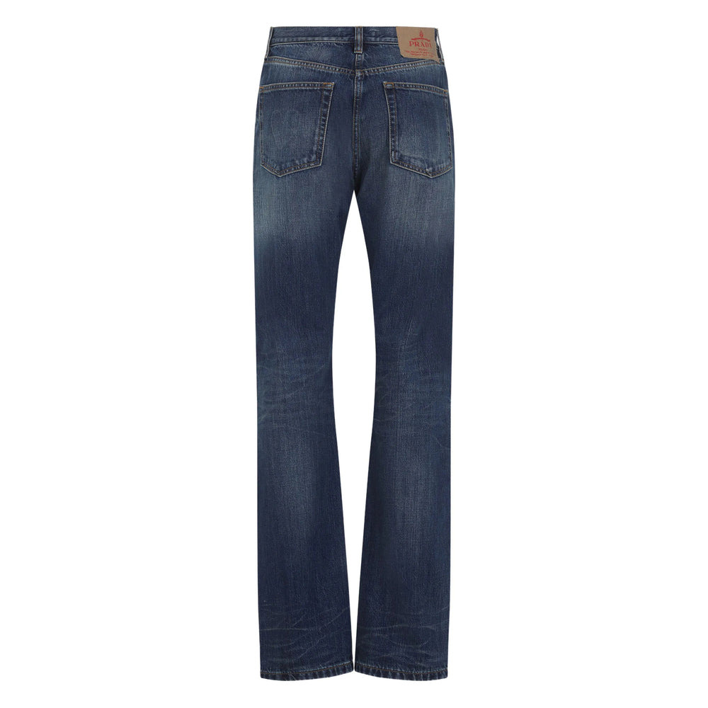 Prada Blue Denim - Straight-Leg Jeans Women - 2