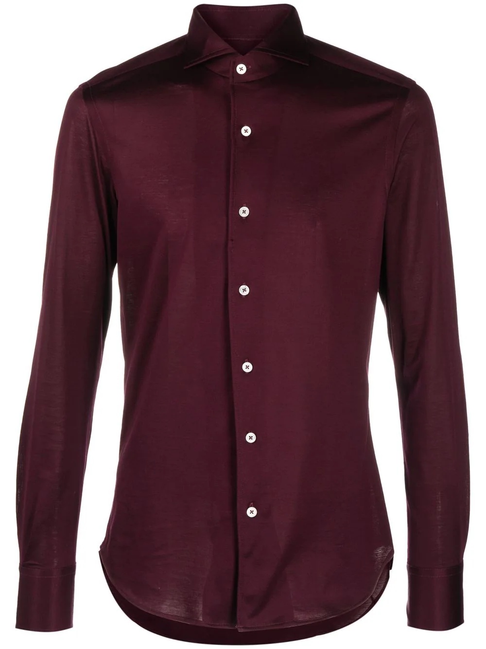 long-sleeve cotton shirt - 1