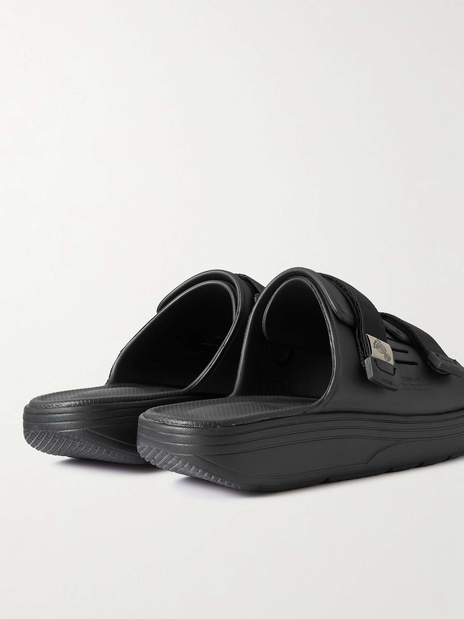 Suicoke Webbing-Trimmed Rubber Slides | REVERSIBLE