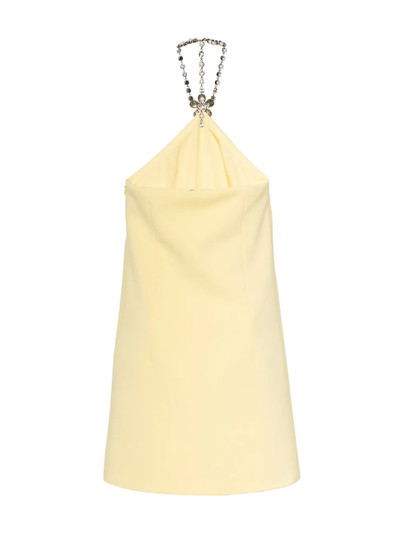 Miu Miu embellished faille cady dress outlook