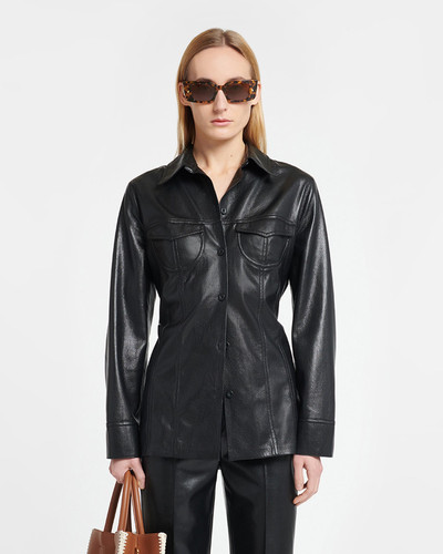Nanushka Okobor™ Alt-Leather Shirt outlook