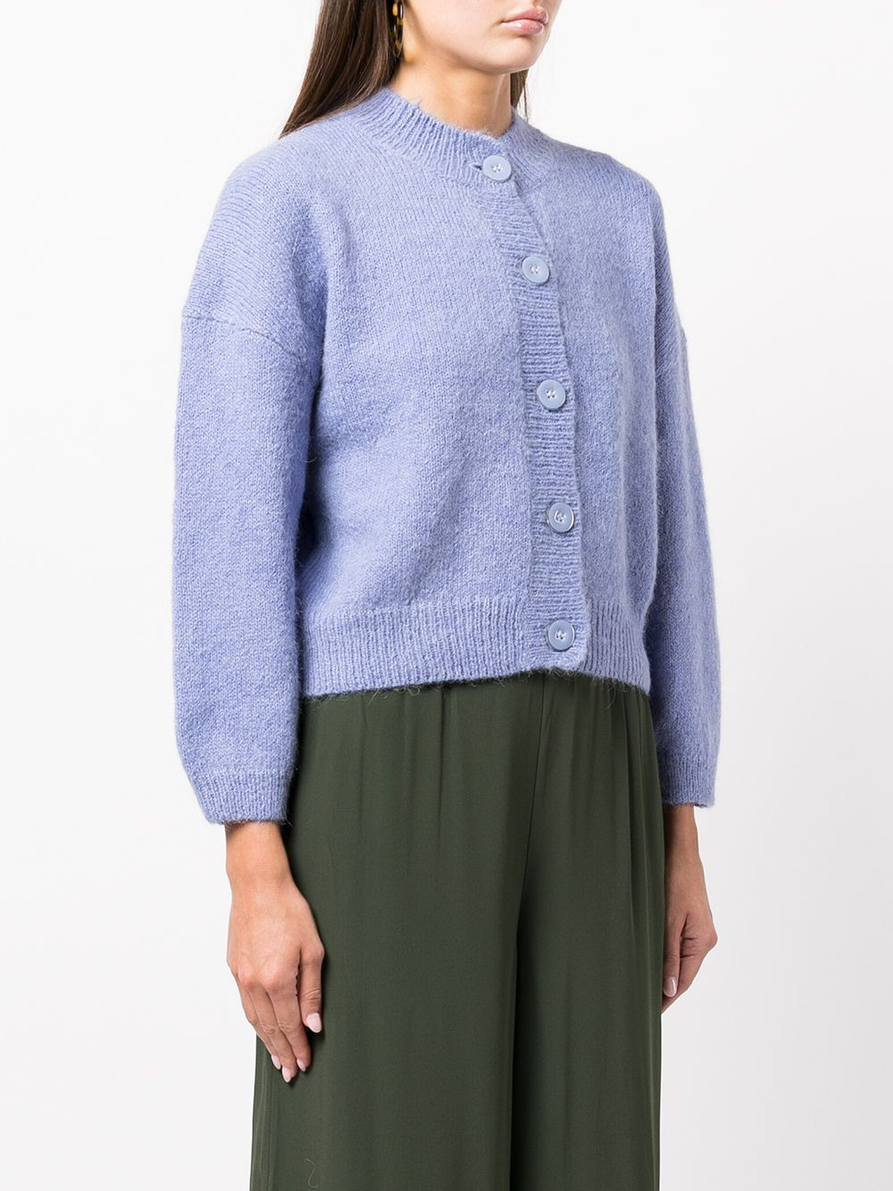 button-up long-sleeve cardigan - 3