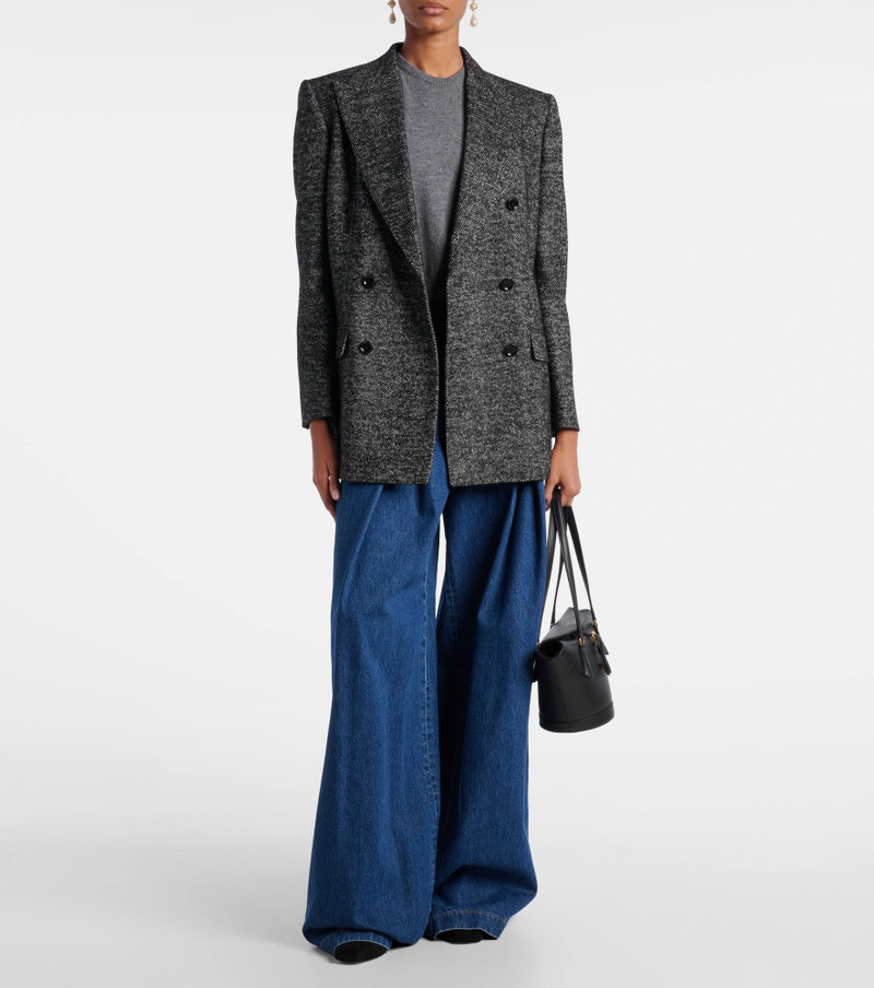 Dolce & Gabbana Pleated wide-leg jeans outlook