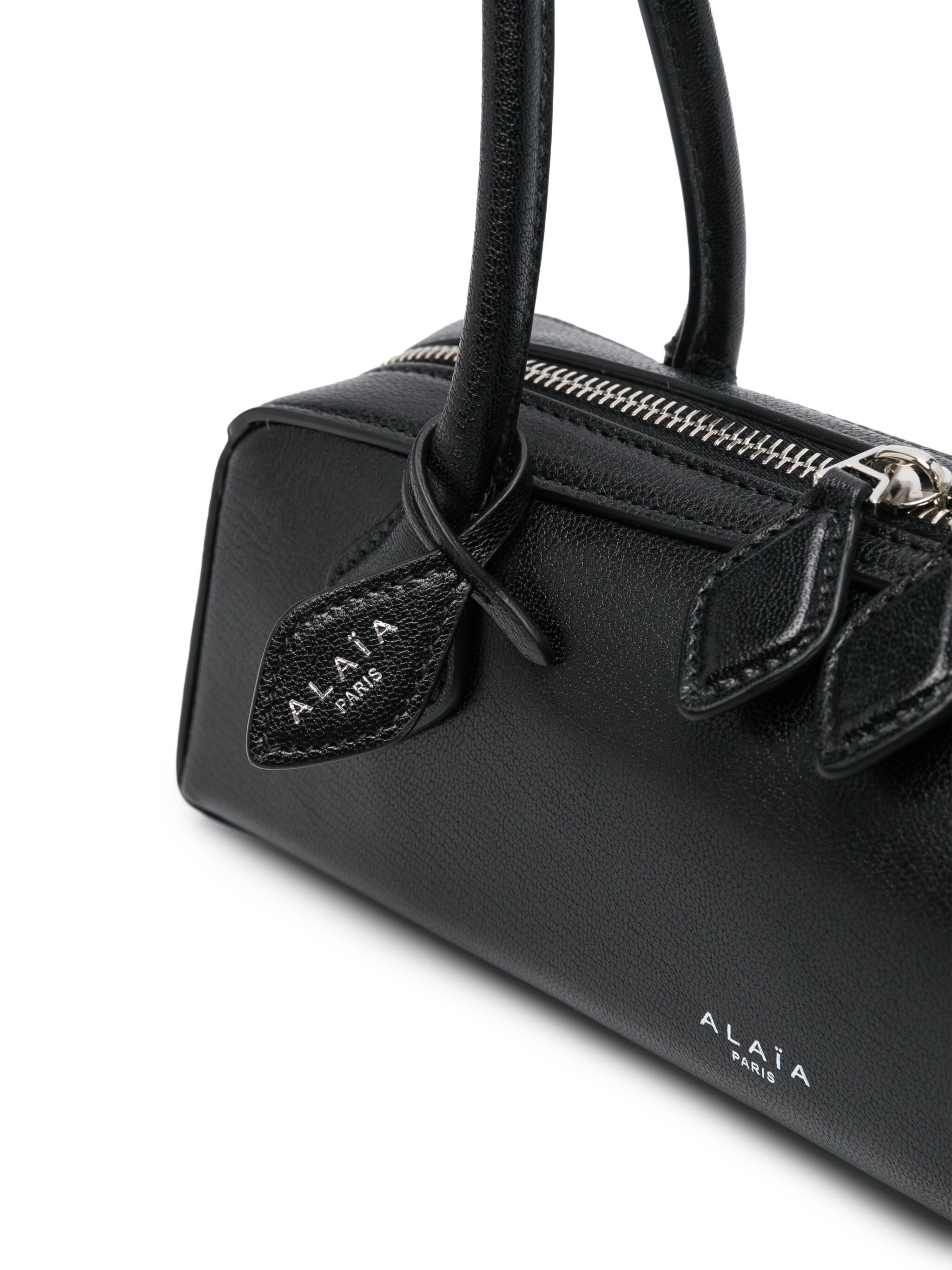 Small Teckel Leather Shoulder Bag - 4