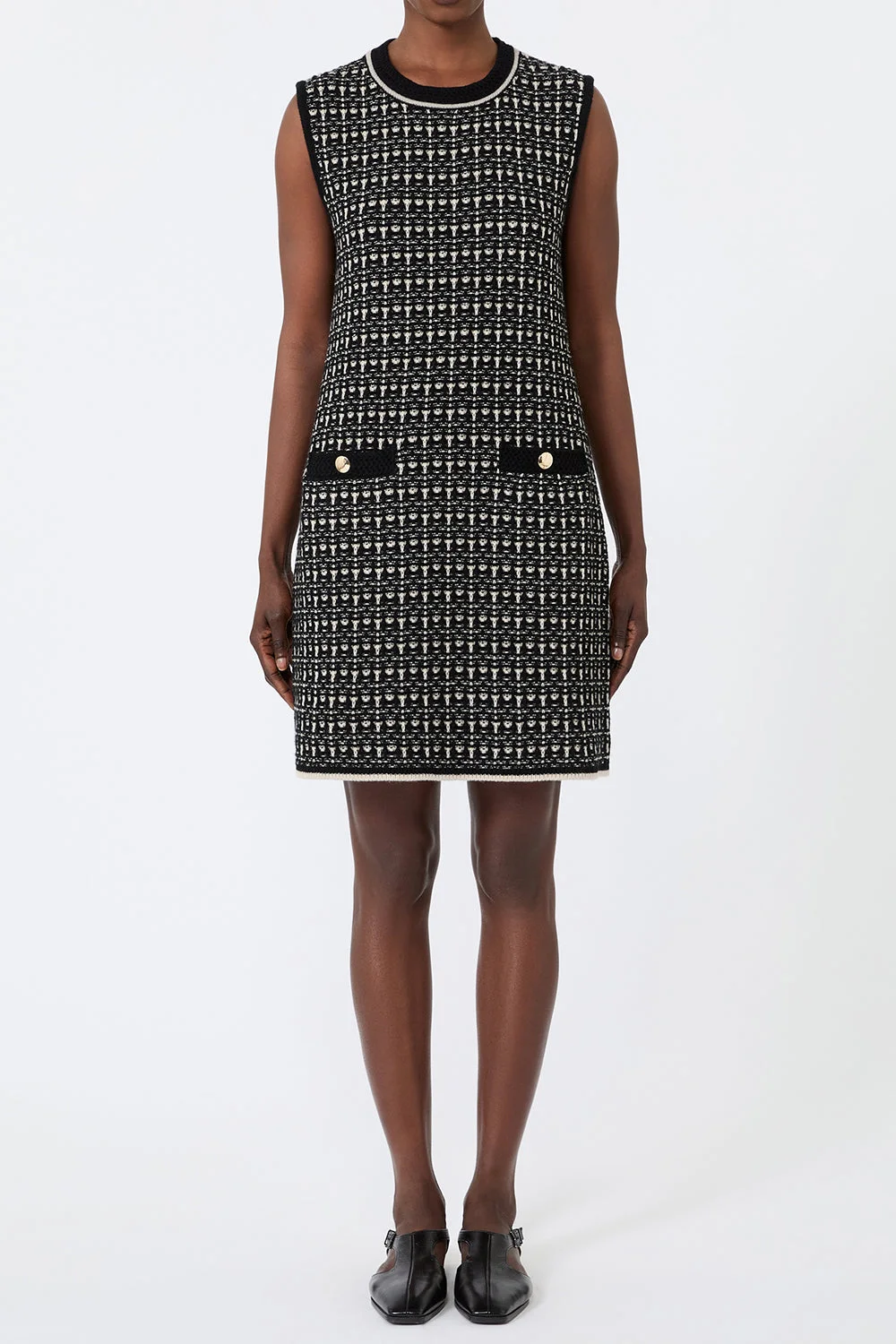 Jacquard Dress - 1