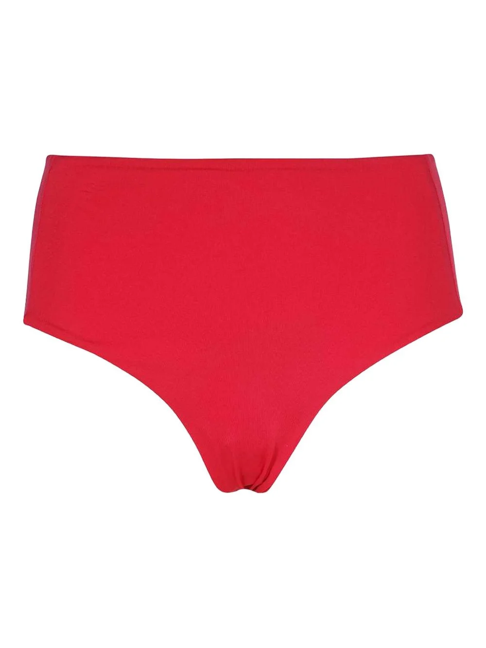 high-waist logo-plaque bikini bottoms - 1