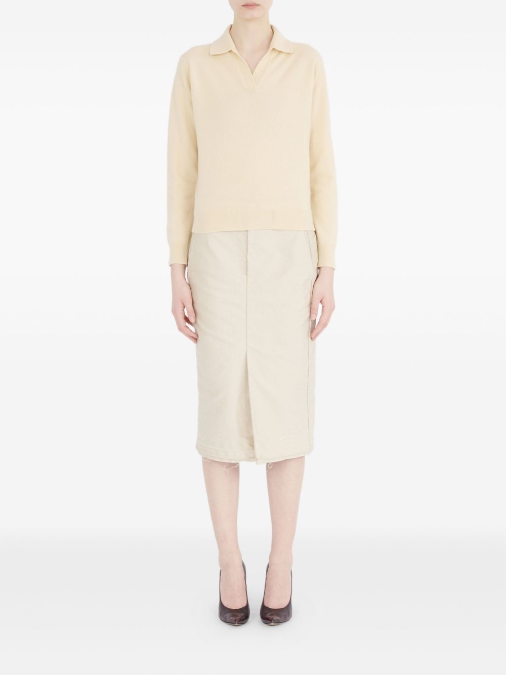 virgin wool polo shirt - 2