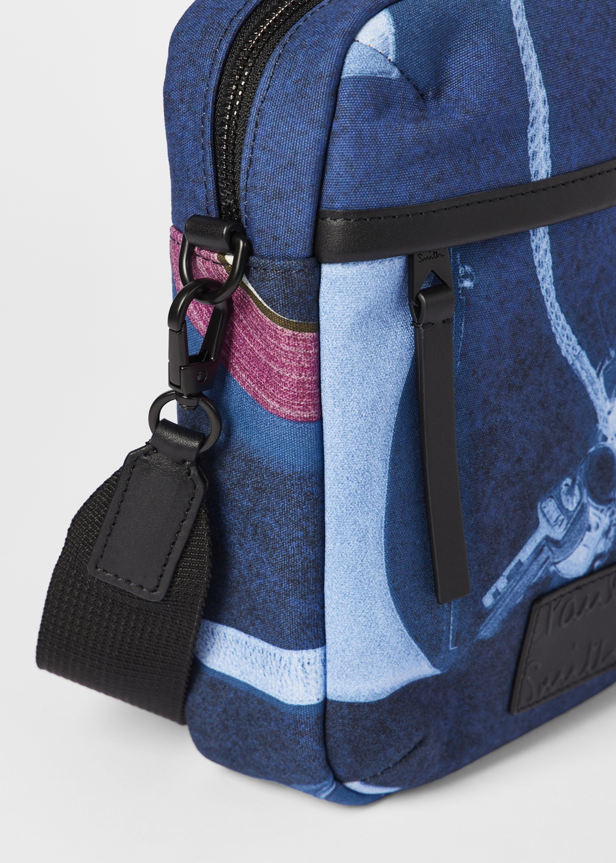 Indigo Blue 'X-Ray Print' Flight Bag - 5