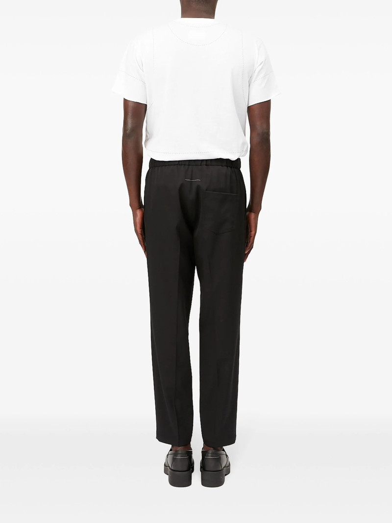 MM6 Maison Margiela Drawstring Cropped Trousers outlook