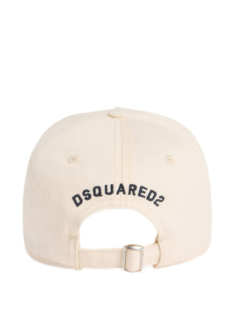DSQUARED2 text-embroidered baseball cap outlook