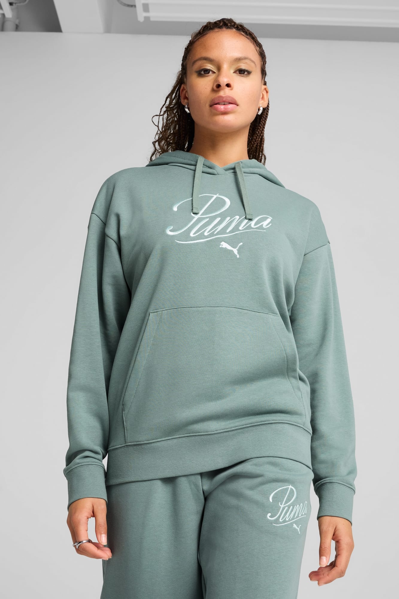 Essentials Script Women's Comfort Hoodie - 3