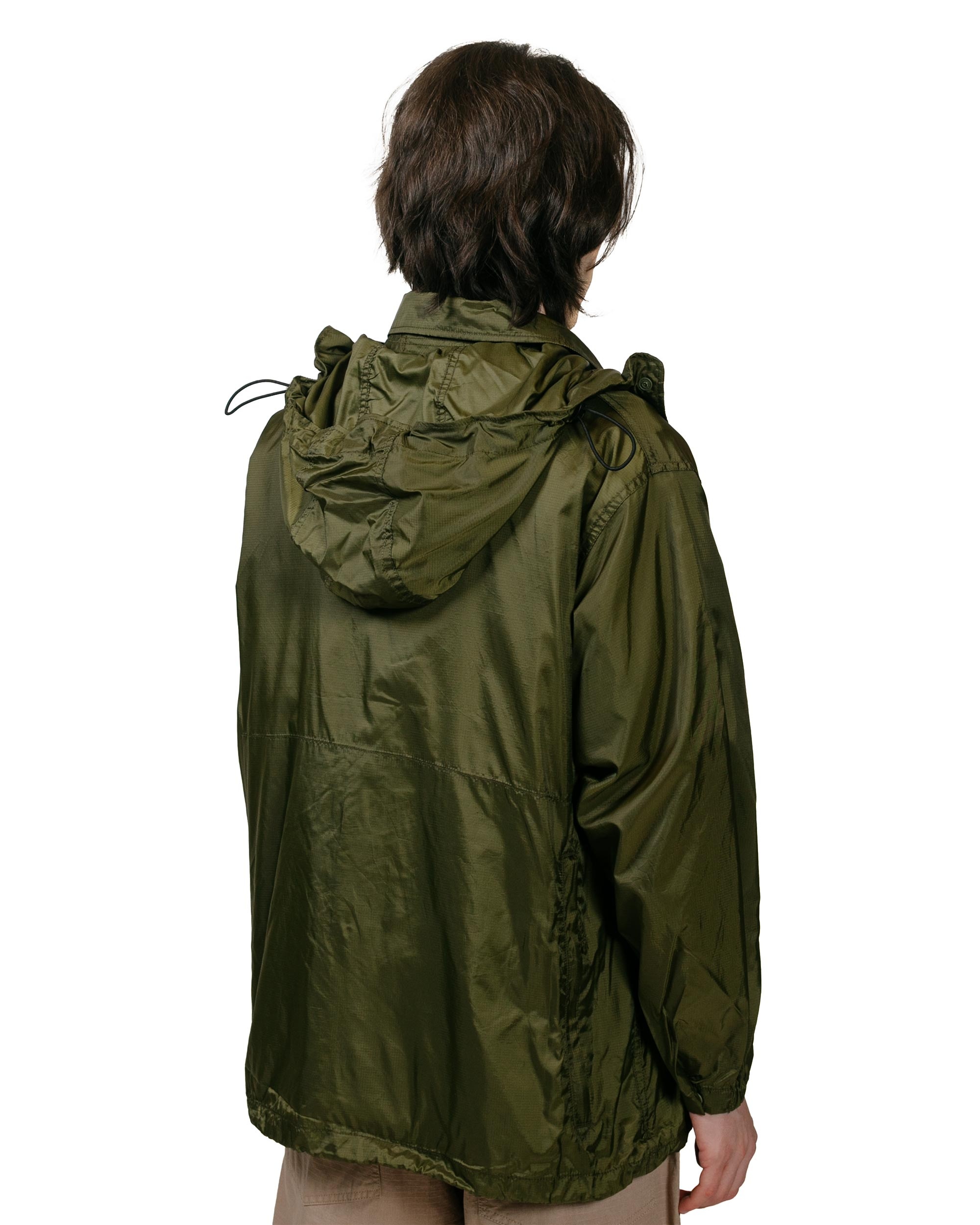Wind Breaker Olive Nylon Ripstop - 3