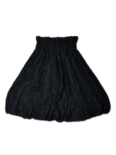 Noir Kei Ninomiya crinkled A-line miniskirt outlook