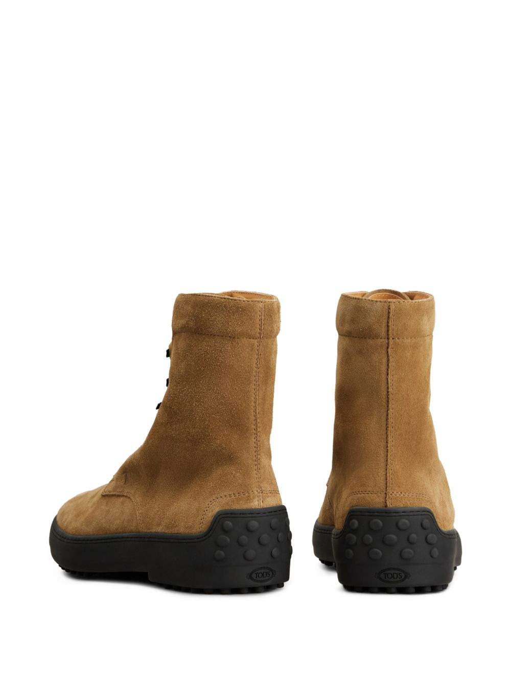 suede combat boots - 3