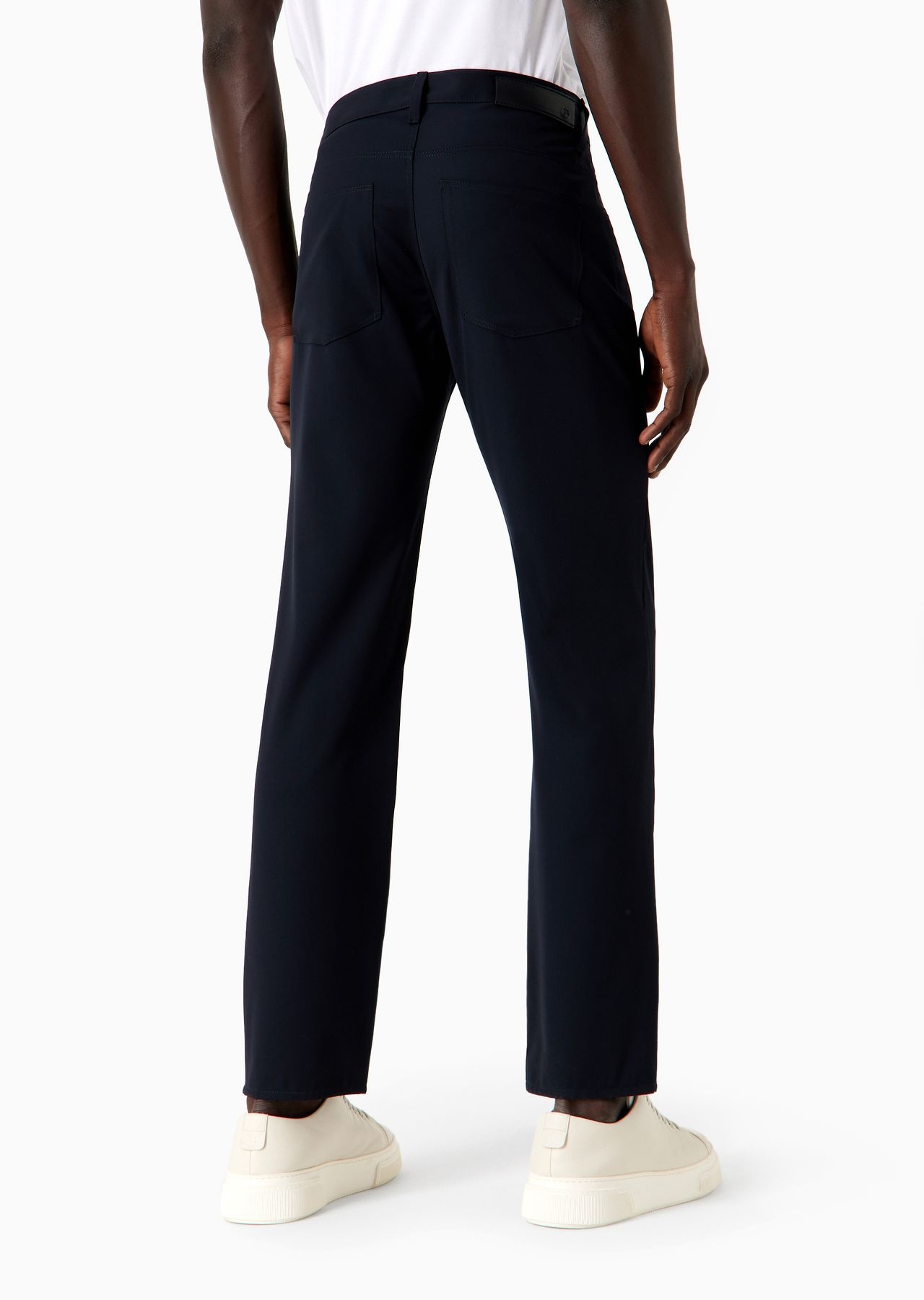 Five-pocket, regular-fit, virgin-wool trousers - 3