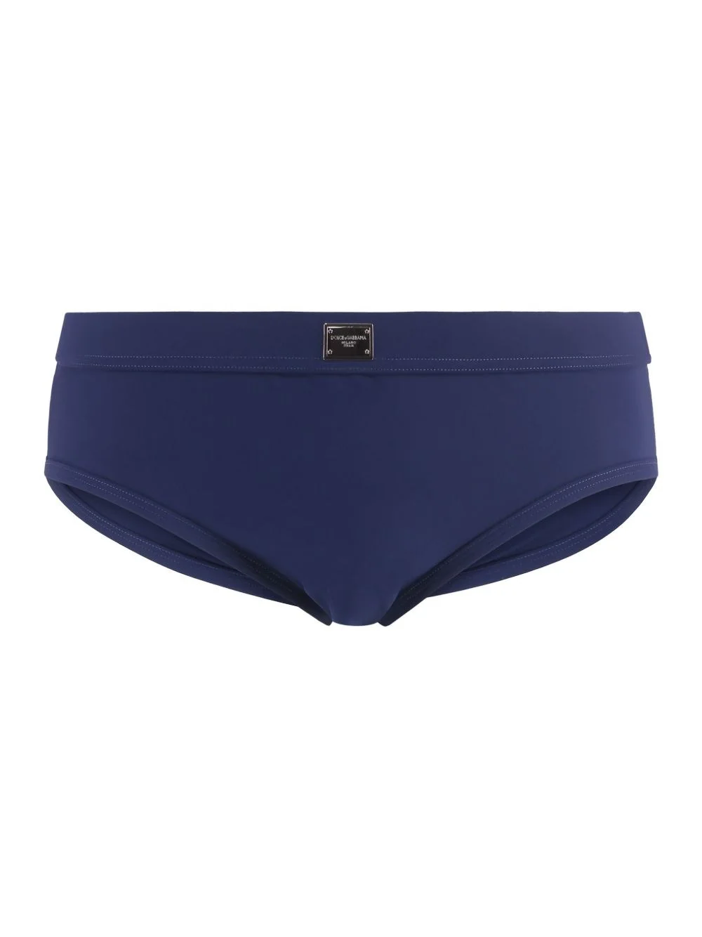 logo-patch swim trunks - 1