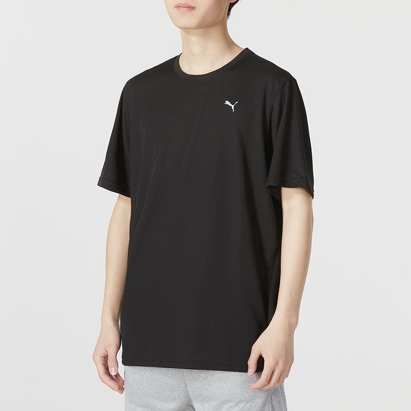 PUMA Training Logo T-Shirt 'Black' 520759-01 - 5