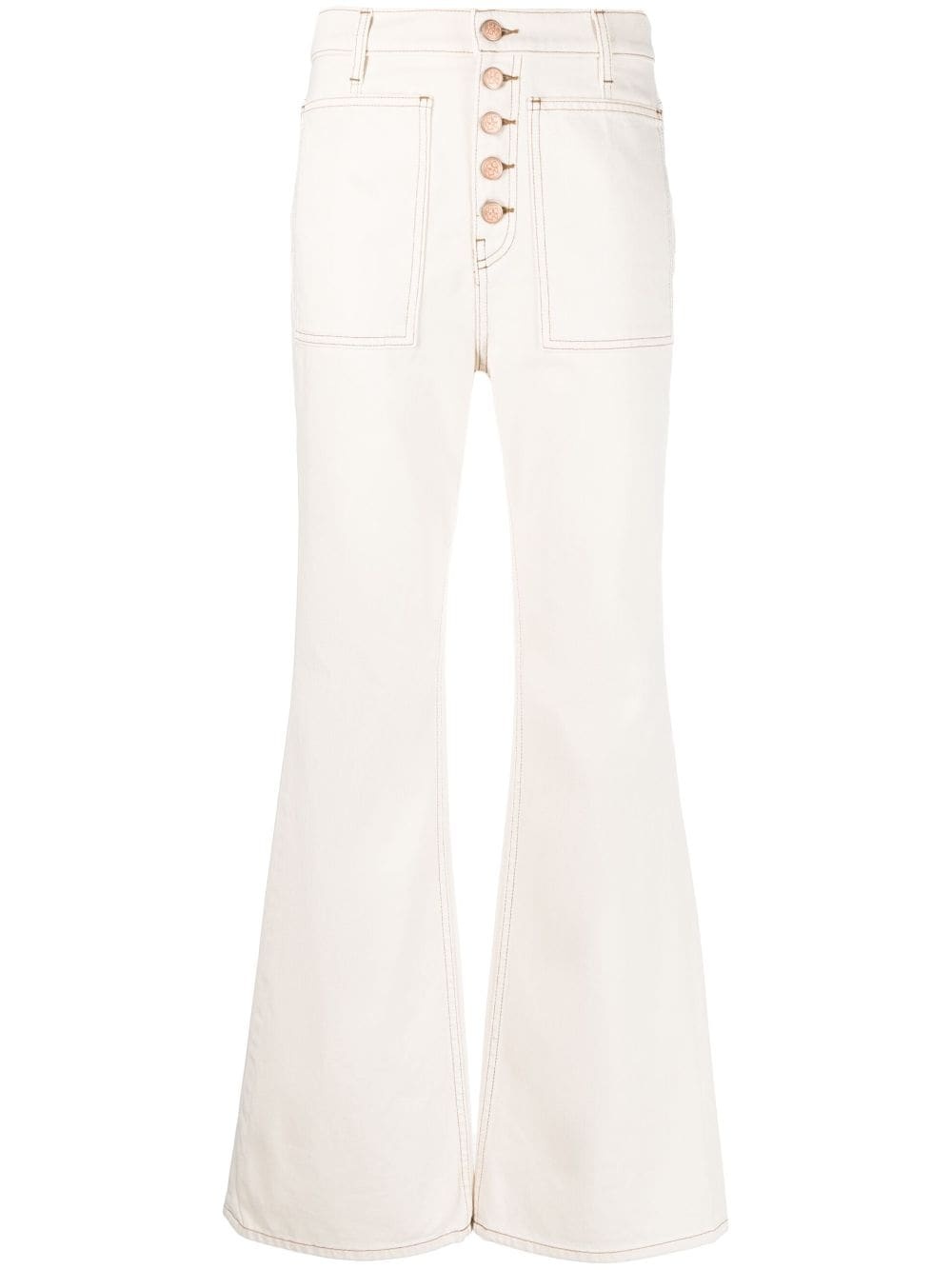 The Lou high-rise flared jeans - 1