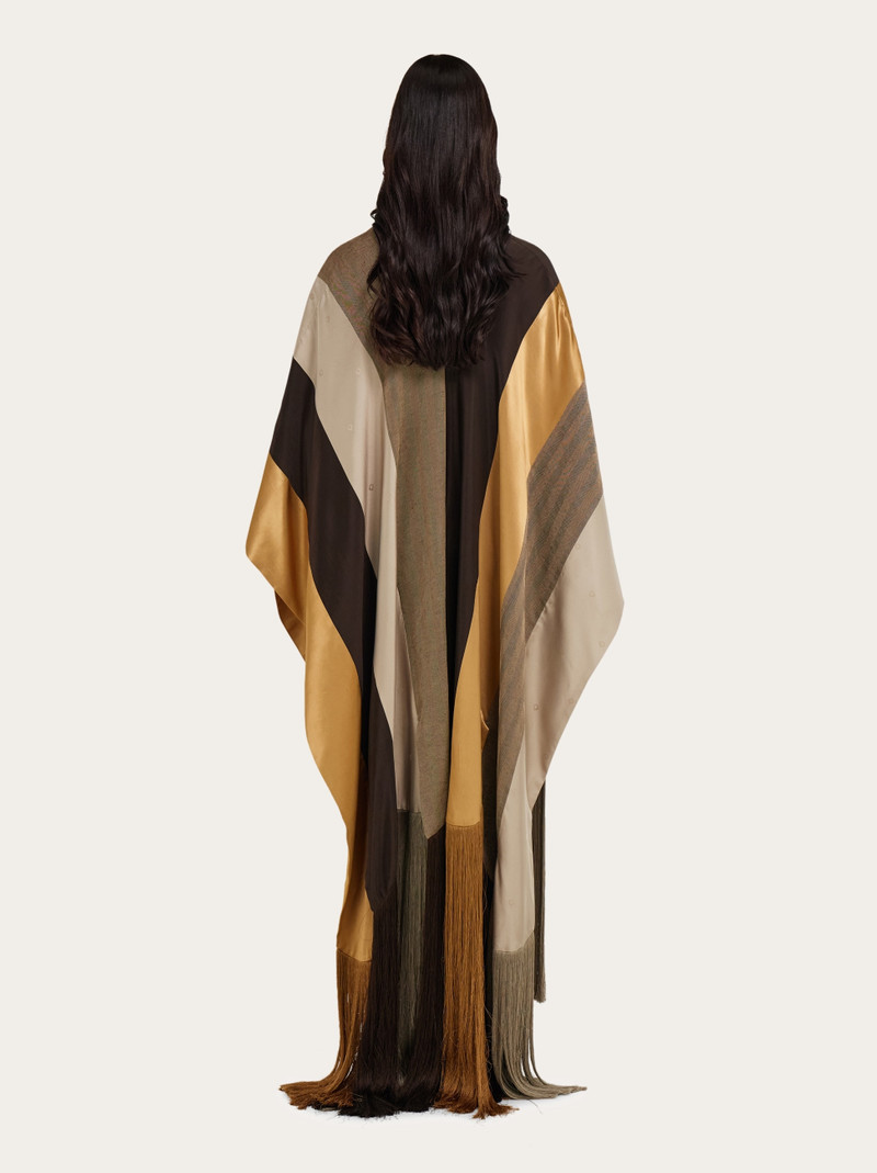 Patchwork poncho 4