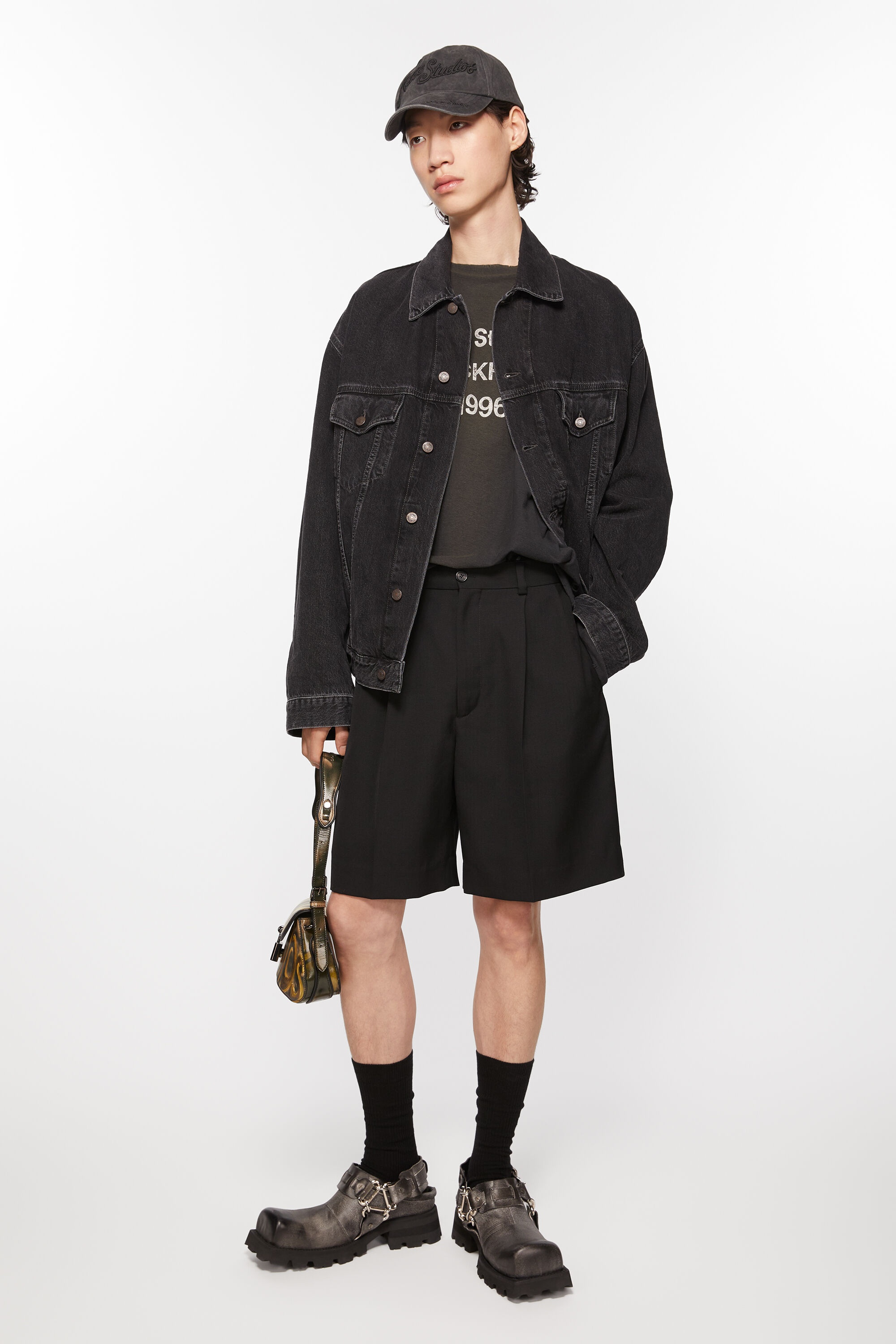 Tailored shorts - Black - 4